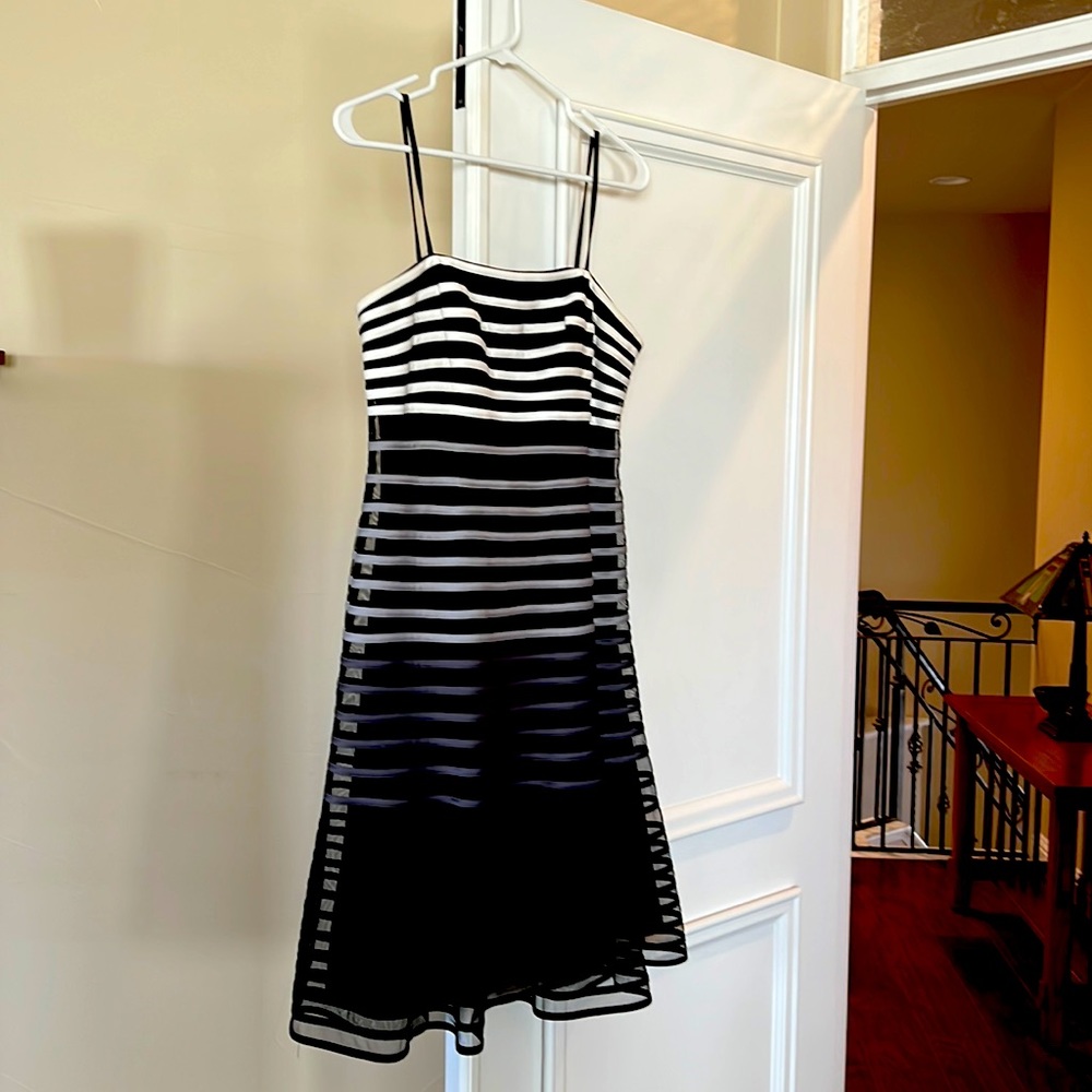 White house black market Spaghetti strap dress